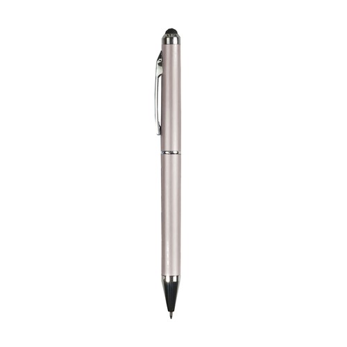 Penna twist in plastica con gommino per touch screen Penna twist in plastica con gommino per touch screen