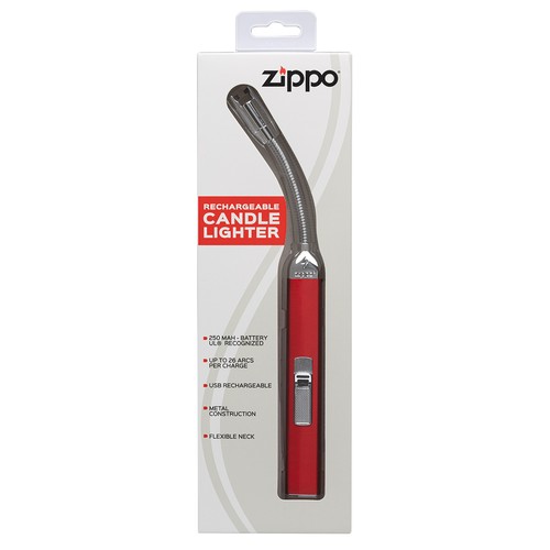 Zippo Rechargeable Candle Lighter Candy Apple Red