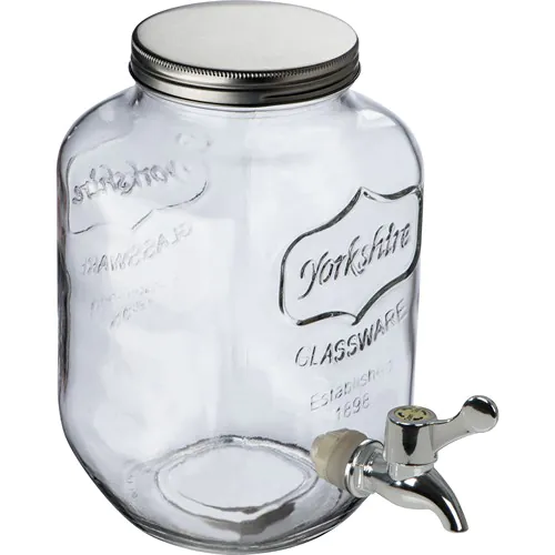 Glass dispenser with 4 jugs Braga Glass dispenser with 4 jugs Braga