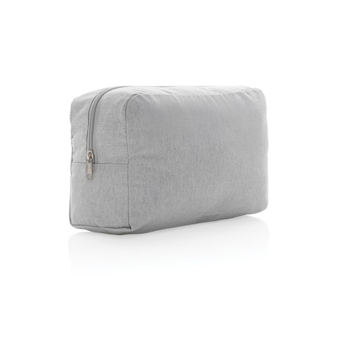Impact Aware™ 285 gsm rcanvas toiletry bag undyed Impact Aware™ 285 gsm rcanvas toiletry bag undyed