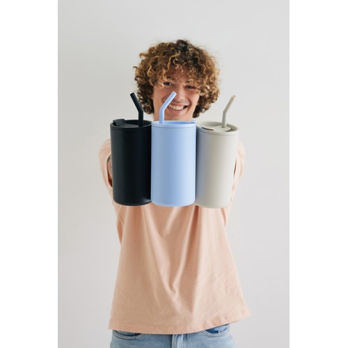 Mug Cube 800ml en acier recyclé certifiée RCS
