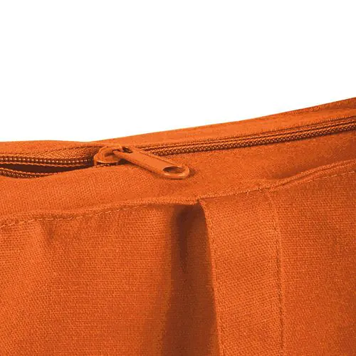 220 g/m2 cotton shopping bag, long handles and gusset, zip closure 220 g/m2 cotton shopping bag, long handles and gusset, zip closure