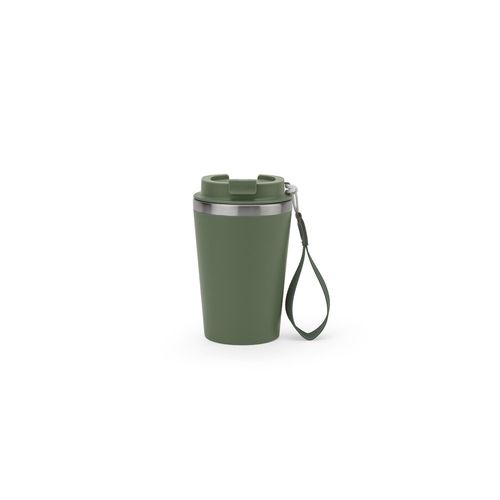 SPITZ. Stainless steel travel cup (90% rSS) with double wall and matt finish 460 mL SPITZ. Stainless steel travel cup (90% rSS) with double wall and matt finish 460 mL