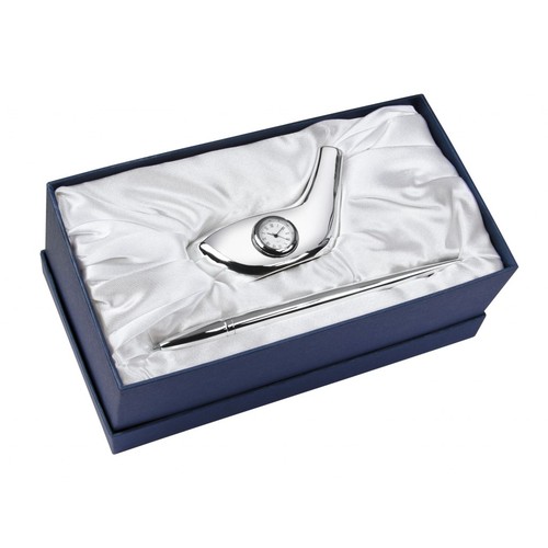 PEN STAND CLOCK "GOLF" LUX BOX PEN STAND CLOCK "GOLF" LUX BOX