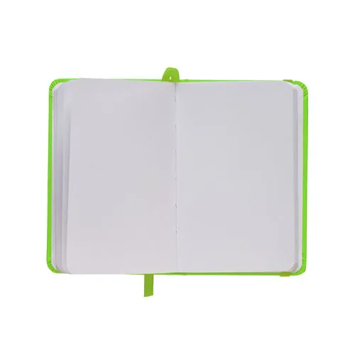 Bloc notes avec elastique et pages neutres Bloc notes avec elastique et pages neutres
