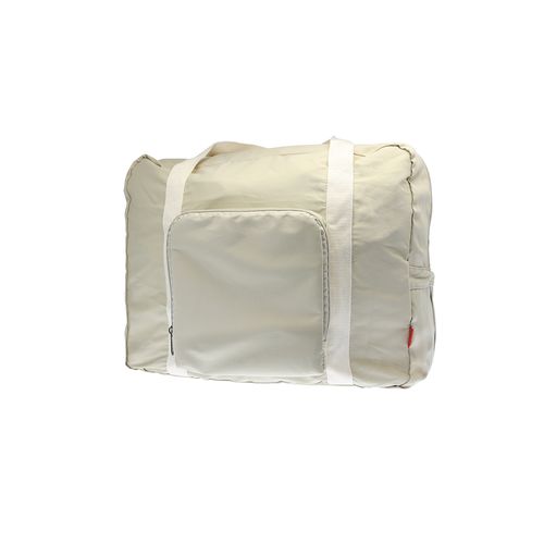 Foldable travel bag 'Tenerife', beige polycotton Foldable travel bag 'Tenerife', beige polycotton
