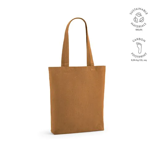 Shopper Logan in cotone riciclato 280 gsm. Con soffietto
