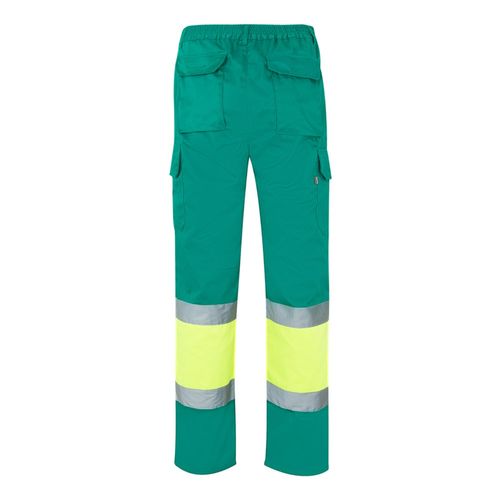 VL ATHENA. Two-tone twill trousers (210g/m²), lined, multi-pocket, in cotton (20%) and polyester (80%) VL ATHENA. Two-tone twill trousers (210g/m²), lined, multi-pocket, in cotton (20%) and polyester (80%)