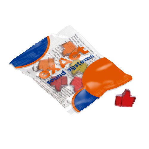 Fruit jelly standard shapes