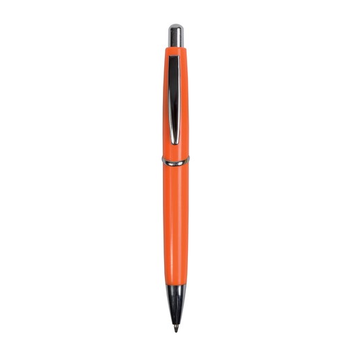 ABS plastic snap pen with coloured barrel and metal clip, jumbo refill ABS plastic snap pen with coloured barrel and metal clip, jumbo refill