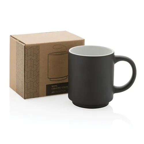 Mug empilable 180ml en céramique Mug empilable 180ml en céramique