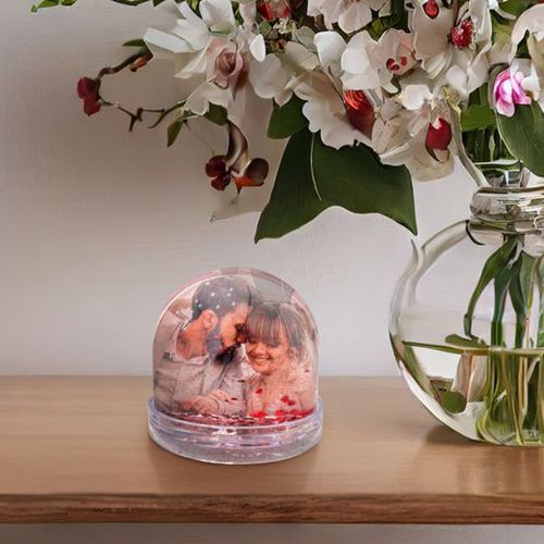 Heart & Glitter Dome