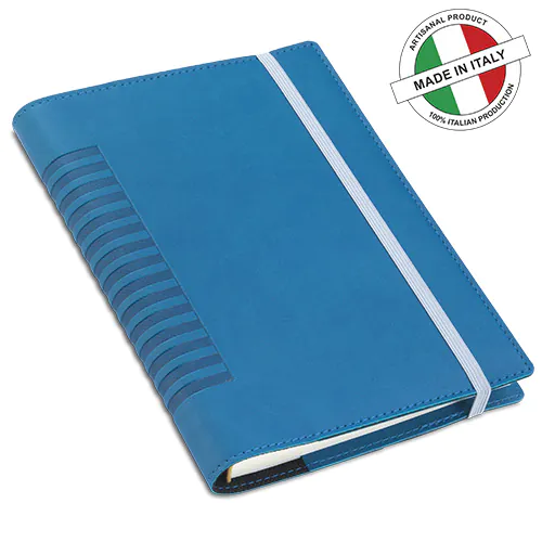 Agenda avec pages amovibles en similicuir