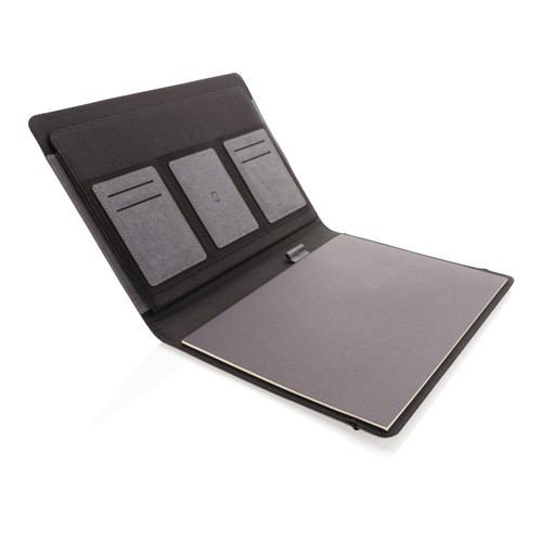 Gerecycled lederen portfolio A4 Gerecycled lederen portfolio A4
