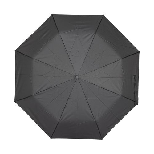 190T polyester folding umbrella with automatic opening, color-matched case