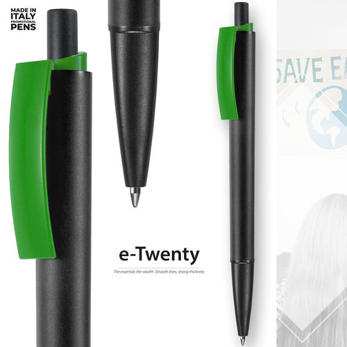 Ballpoint Pen e-Twenty Black Ballpoint Pen e-Twenty Black