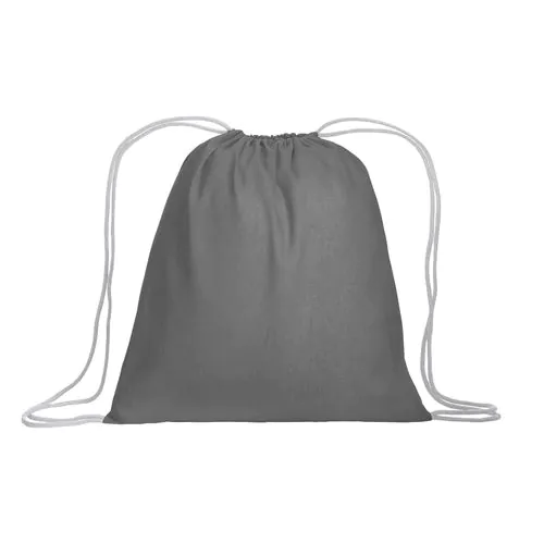 Backpack made of 120 g/m2 cotton, with choke closure. It is OEKO-TEX® certified. Backpack made of 120 g/m2 cotton, with choke closure. It is OEKO-TEX® certified.
