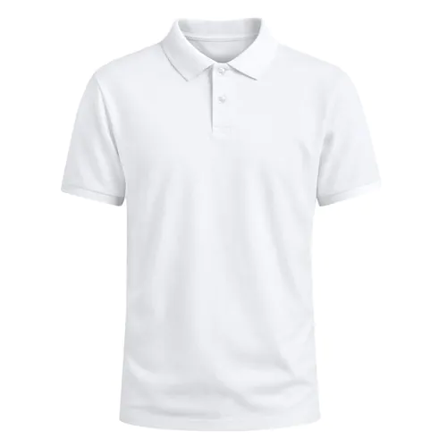 Adult White Polo Shirt Koupan Adult White Polo Shirt Koupan