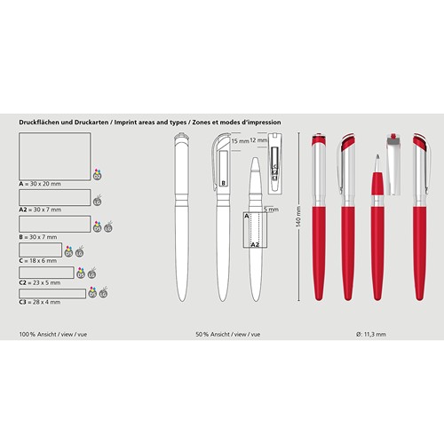 I-roq rollerball metal Mc I-roq rollerball metal Mc