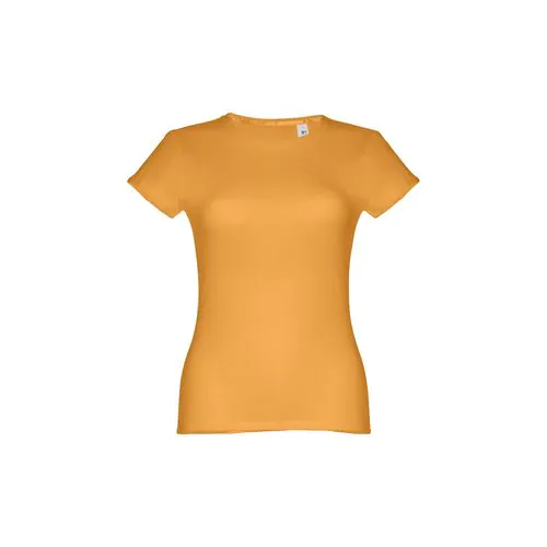 THC SOFIA. Katoenen dames-T-shirt met riem