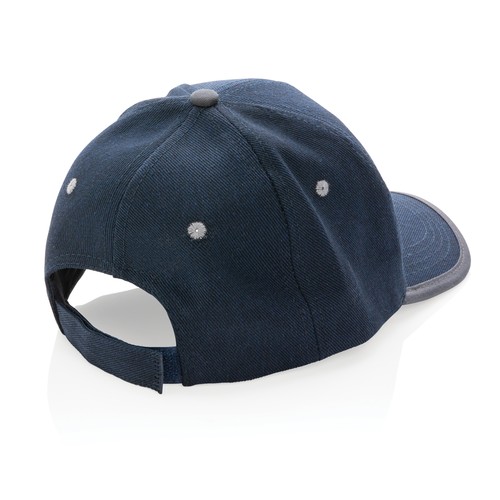 Impact AWARE™ Brushed rcotton 6 panel contrast cap 280gr Impact AWARE™ Brushed rcotton 6 panel contrast cap 280gr