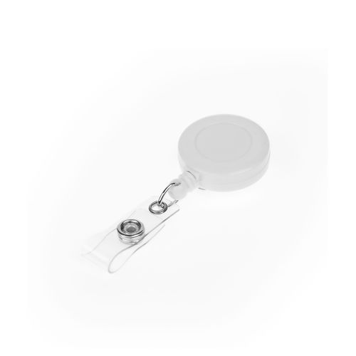 Badge Reel White Badge Reel White