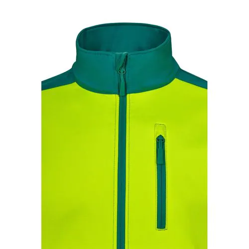 VL HESTIA. Two-tone soft shell jacket (280g/m²), in polyester (96%) and elastane (4%) VL HESTIA. Two-tone soft shell jacket (280g/m²), in polyester (96%) and elastane (4%)