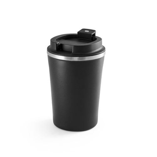 PHELPS CERAMIC. Taza de viaje de acero inoxidable con acabado interior de cerámica de 470 ml
