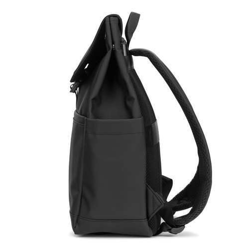 AZORES BAG. PU laptop rucksack (16"), with a flap covering all compartments AZORES BAG. PU laptop rucksack (16"), with a flap covering all compartments