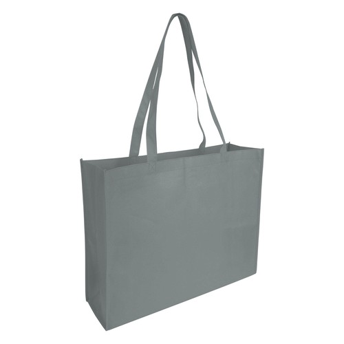 Non woven sticked shopping bag, long handle and gusset Non woven sticked shopping bag, long handle and gusset