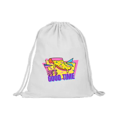 Cotton Backpack coloured