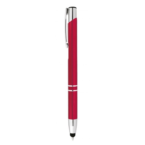 PENNA ALLUMINIO ROSSA, CON TOUCH
