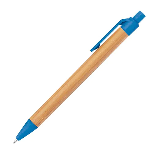 Stylo à bille en paille de blé et bambou Stylo à bille en paille de blé et bambou