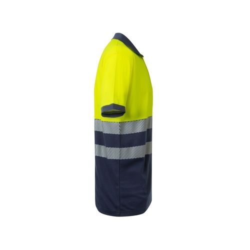 VL ACHELOUS. Polo piqué bicolore (150g/m²) à manches courtes, en coton (55%) et polyester (45%) VL ACHELOUS. Polo piqué bicolore (150g/m²) à manches courtes, en coton (55%) et polyester (45%)