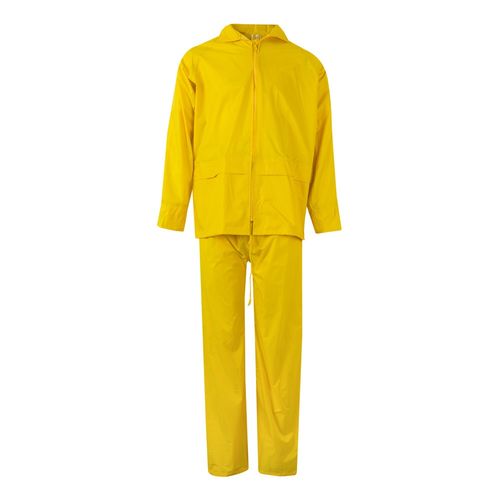 VL SEDNA. Ensemble de pluie (225g/m²), deux pièces en polyester (100%) avec finition PVC