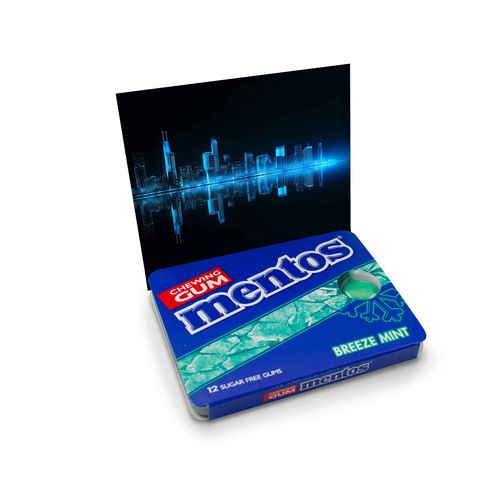 Mentos Gum Breeze Mint 12 pcs Mentos Gum Breeze Mint 12 pcs
