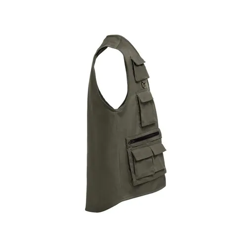 THC PIXEL. Gilet (200 g/m²) in poliestere e cotone