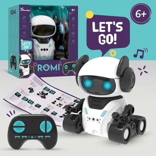 ROMI INTELLIGENT ROBOT. Educational toy for children ROMI INTELLIGENT ROBOT. Educational toy for children