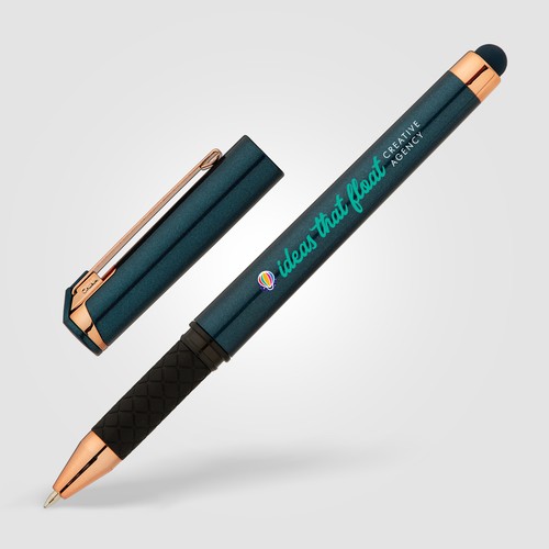Islander Gel Pearl Rose Gold Stylus Pen