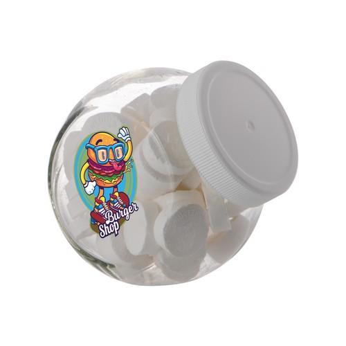 Small glass jar 0,4 liter