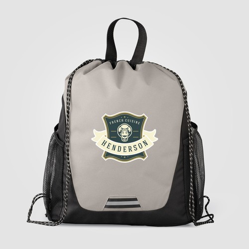 Jotun Recycled Polyester Pocketed Drawstring Bag - 10 L