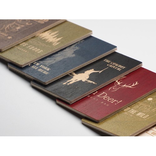 Aimant en bois Aimant en bois