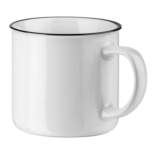 VERNON WHITE. Ceramic mug 340 mL VERNON WHITE. Ceramic mug 340 mL