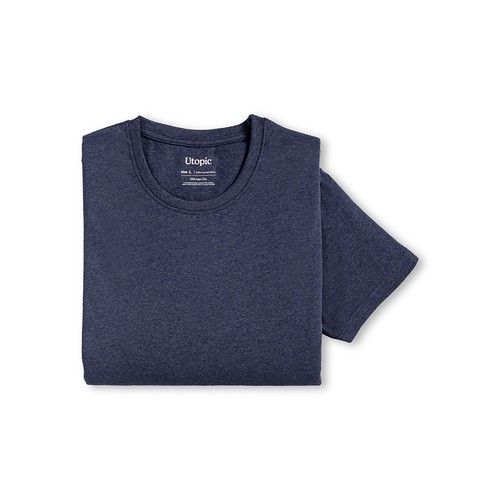 T-shirt 100% tessuto rigenerato