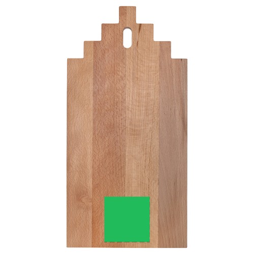 Beech board stepped gable house 40x20 cm Beech board stepped gable house 40x20 cm