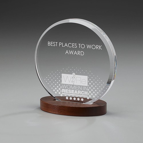 Wooden Round Award Wooden Round Award