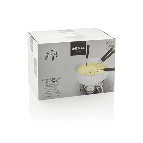 BOSKA Set à fondue 750 ml au fromage Party