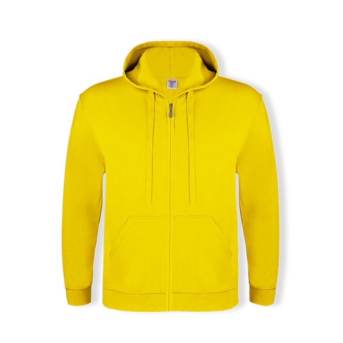 Felpa con Cappuccio Adulto + Zip "keya" SWZ280 Felpa con Cappuccio Adulto + Zip "keya" SWZ280