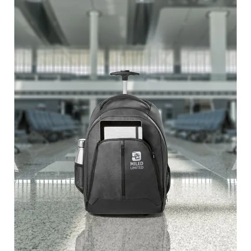 EINDHOVEN. Trolley backpack for laptop 15'6'' in 600D EINDHOVEN. Trolley backpack for laptop 15'6'' in 600D