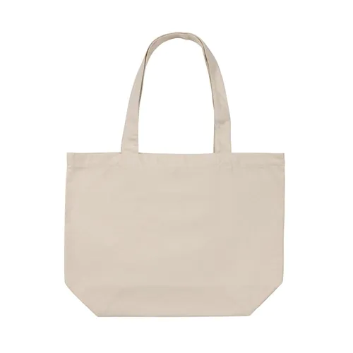 Impact Aware™ re-canvas shopper met vakje 240gsm ongeverfd